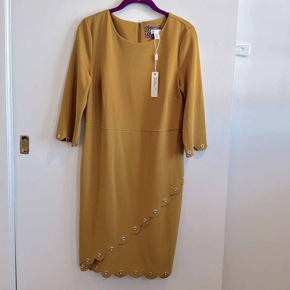 BRAND NEW: Spense Mustard Bodycon Dress 👗